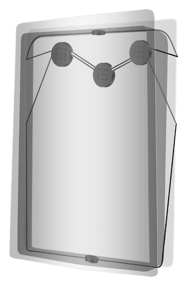 Wall Mount PlayStation 5  (Weiß) 