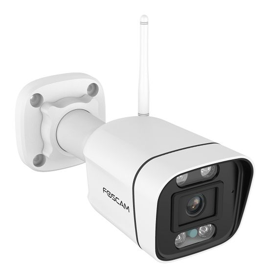 V5P 3072 x 1728 Pixel IP-Sicherheitskamera IP66 Außen Nachtsicht  (Schwarz, Weiß) 