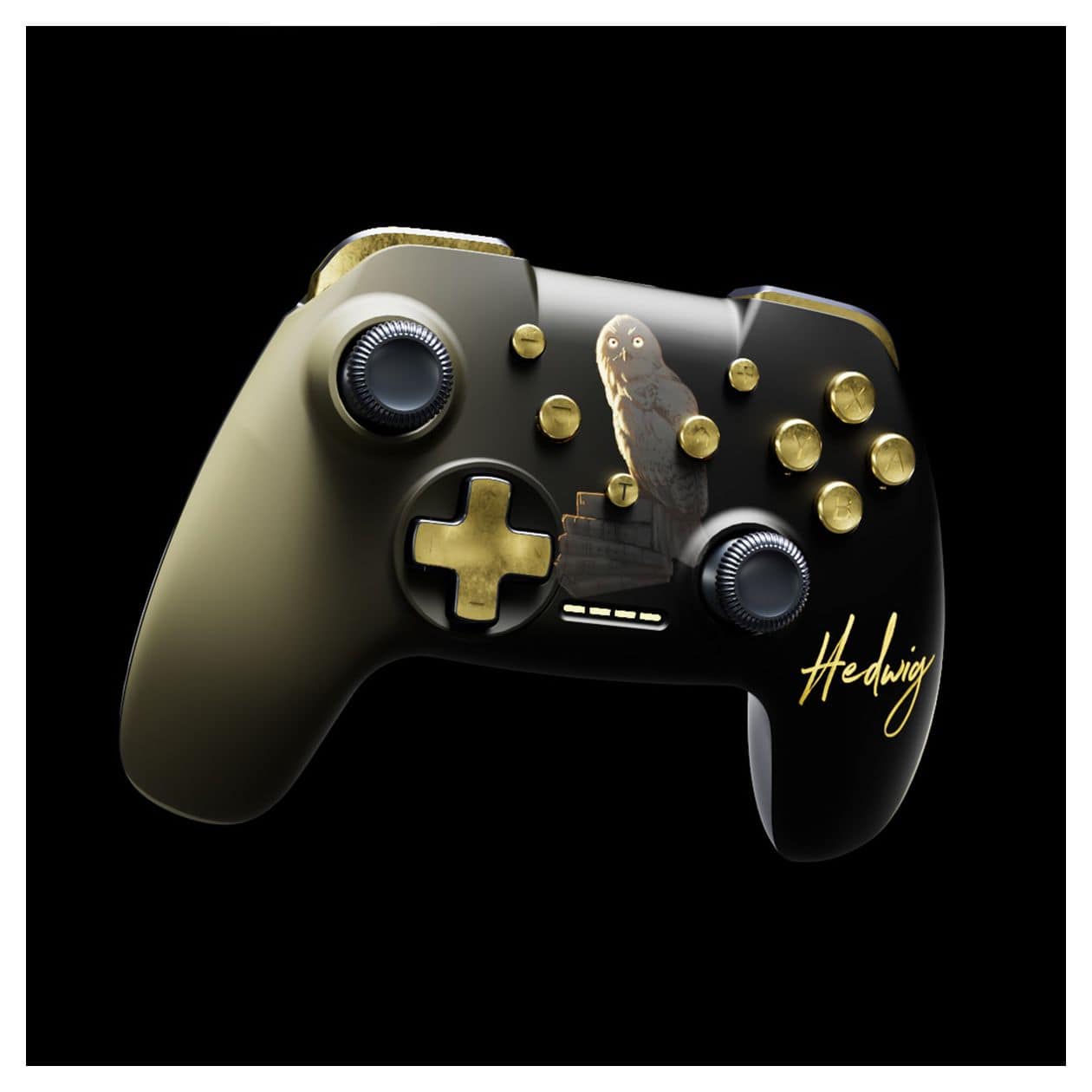 Wireless Controller Harry Potter Hedwig Gamepad für Nintendo Switch, Nintendo Switch OLED, PC  (Schwarz) 
