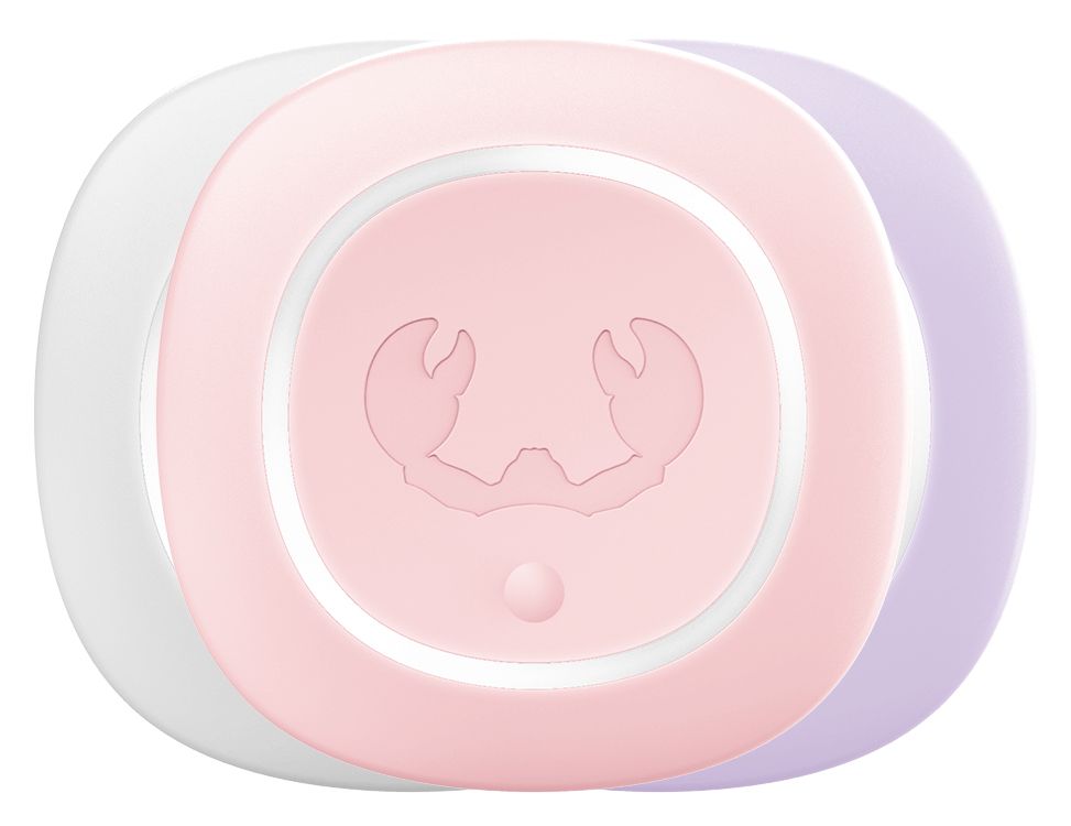 185816 Schlüsselfinder 4er Set Apple Find My, Google's Find Hub (Weiß, Pink, Violett) 