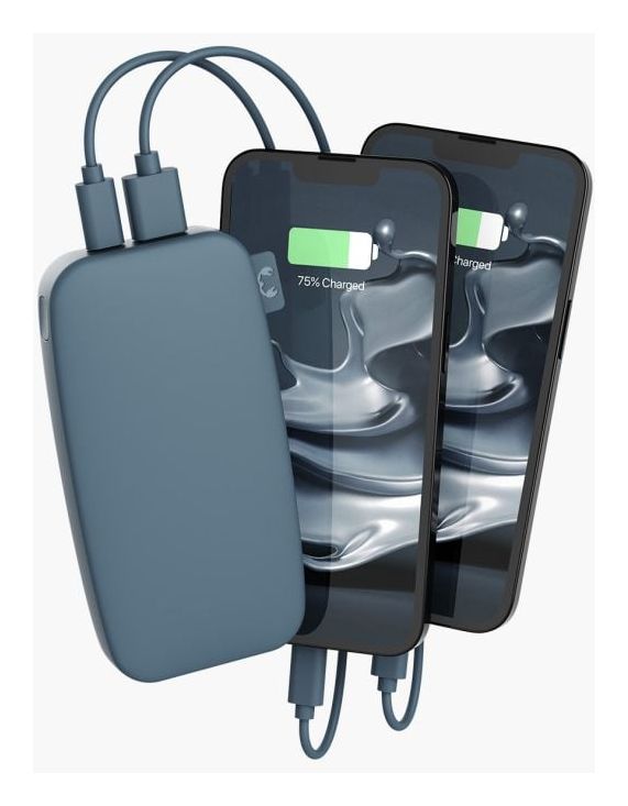 2PB12100DV 12000 mAh Powerbank USB Typ-C  (Blau) 