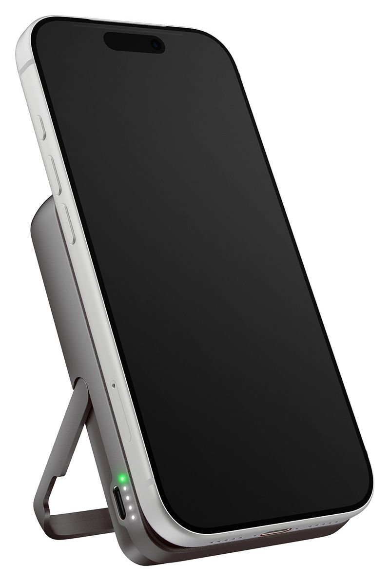 Magnetic Wireless 10000 mAh Powerbank USB Typ-C Kabelloses Laden  (Grau) 