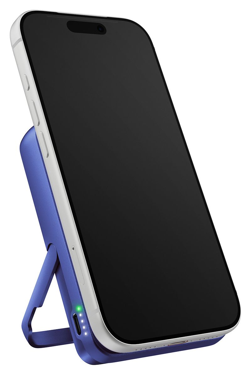 Magnetic Wireless 10000 mAh Powerbank USB Typ-C Kabelloses Laden  (Blau) 