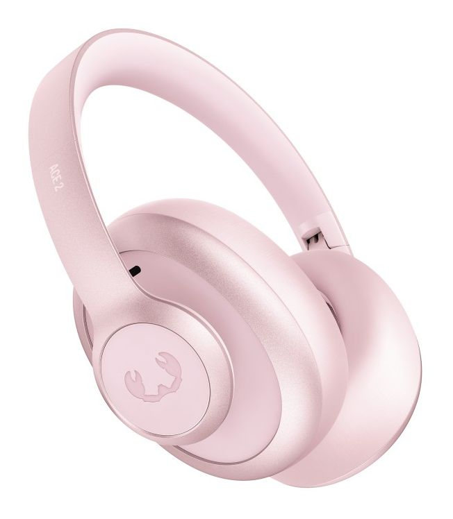 Clam Ace 2 Over Ear Bluetooth Kopfhörer kabellos 100 h Laufzeit USB Typ-C  (Pink) 