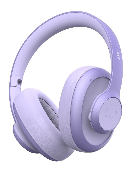 Clam Ace Over Ear Bluetooth Kopfhörer kabellos 60 h Laufzeit USB Typ-C  (Lila) 