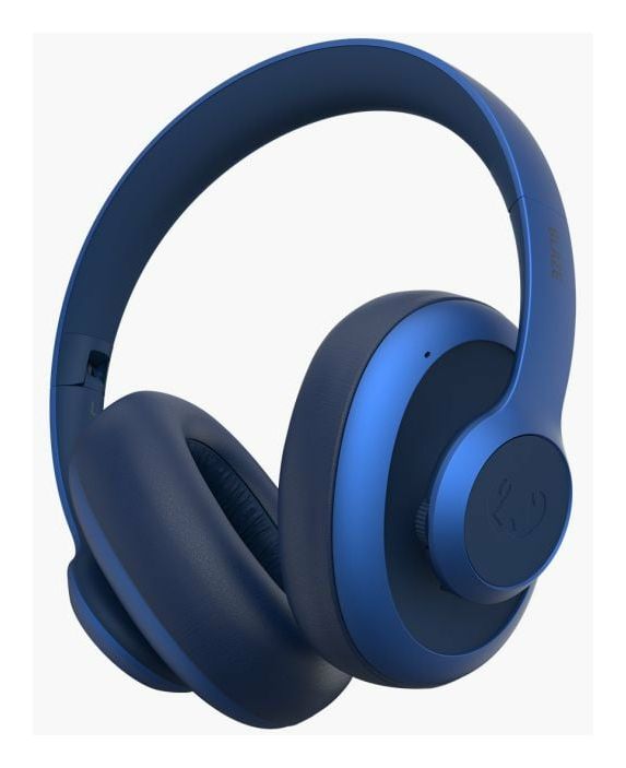Clam Blaze Over Ear Bluetooth Kopfhörer kabellos 80 h Laufzeit  (Blau) 