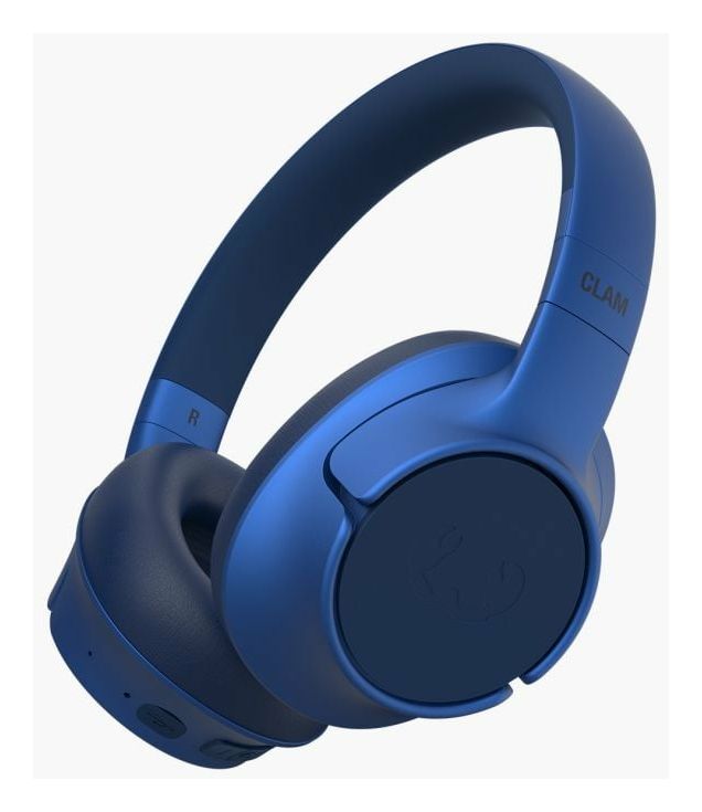 Clam Fuse Bluetooth Kopfhörer kabellos 45 h Laufzeit  (Blau) 