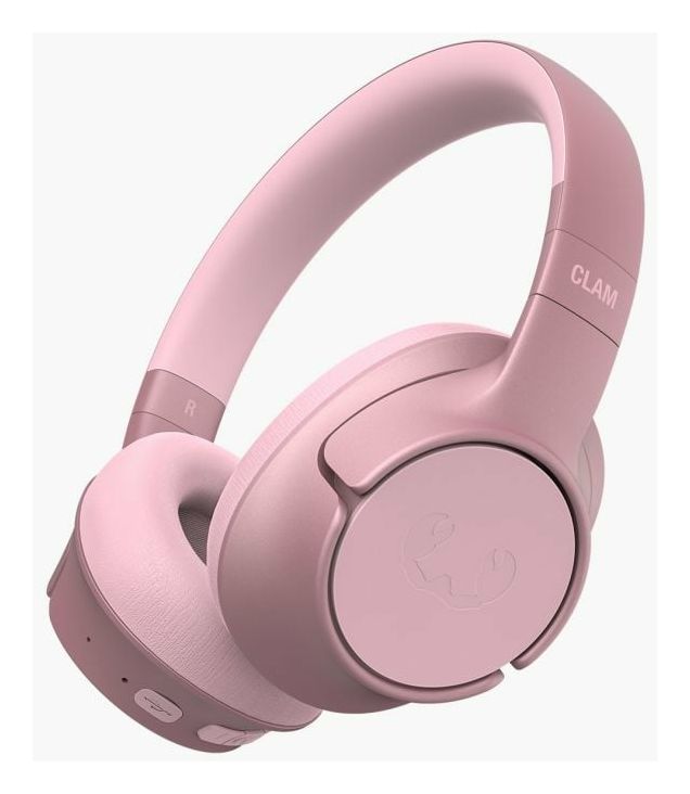 Clam Fuse Bluetooth Kopfhörer kabellos 45 h Laufzeit  (Pink) 
