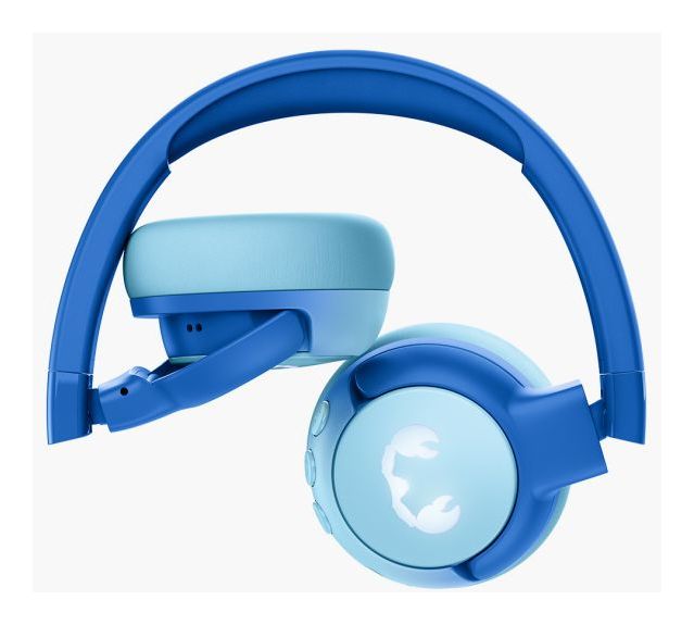 Code Junior Ohraufliegender Bluetooth Kopfhörer kabellos 48 h Laufzeit USB Typ-C  (Blau, Cyan) 