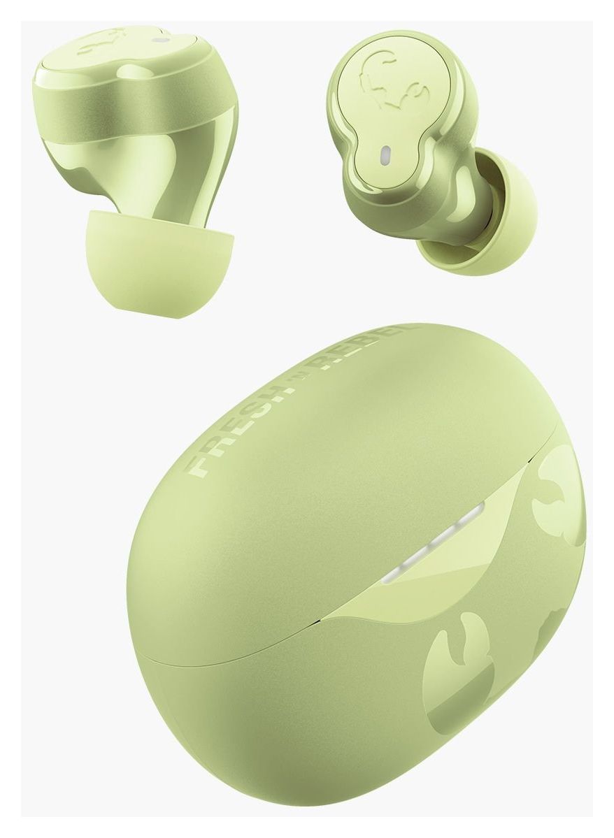 Twins Breez In-Ear Bluetooth Kopfhörer kabellos 7 h Laufzeit USB Typ-C  (Grün) 