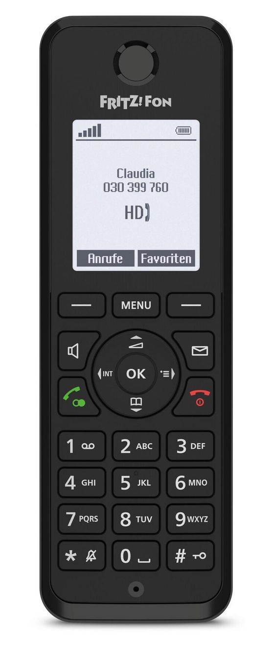 Fritz!Fon M3 DECT-Telefon  (Schwarz) 