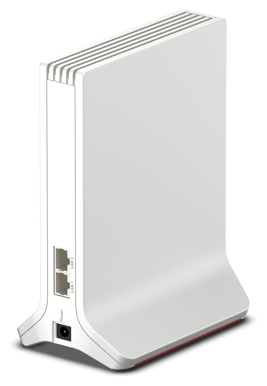 FRITZ!Mesh Set 4200 2er Pack WiFi 6E Router Dual-Band (2,4 GHz/5 GHz) 