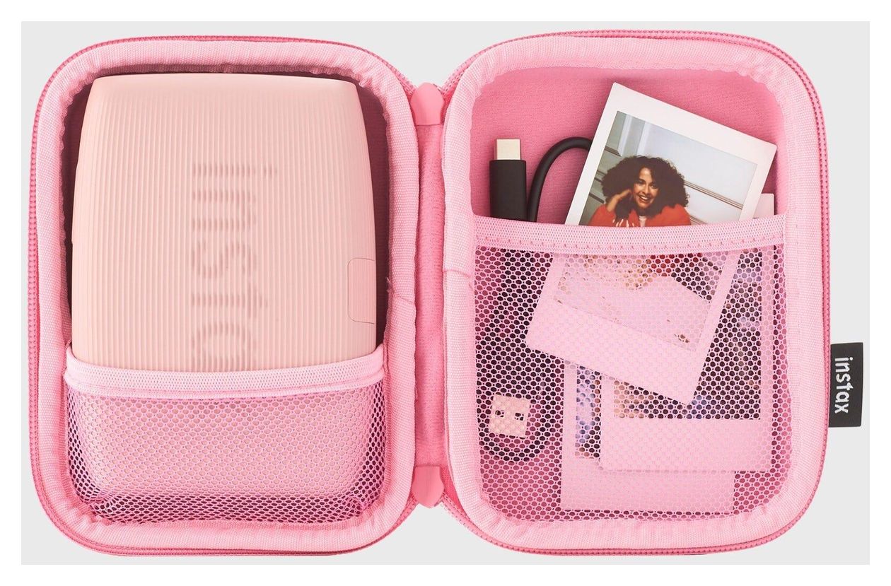 Case instax mini Link 3  (Pink, Rose) 