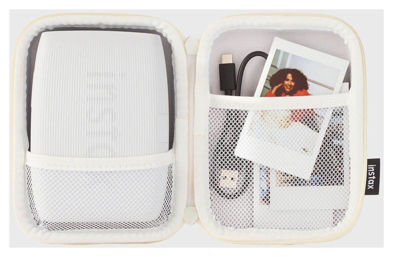 Case instax mini Link 3  (Ton, Weiß) 