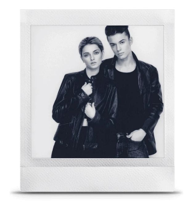 Instax Film 10 Shots SQUARE - Monochrome 