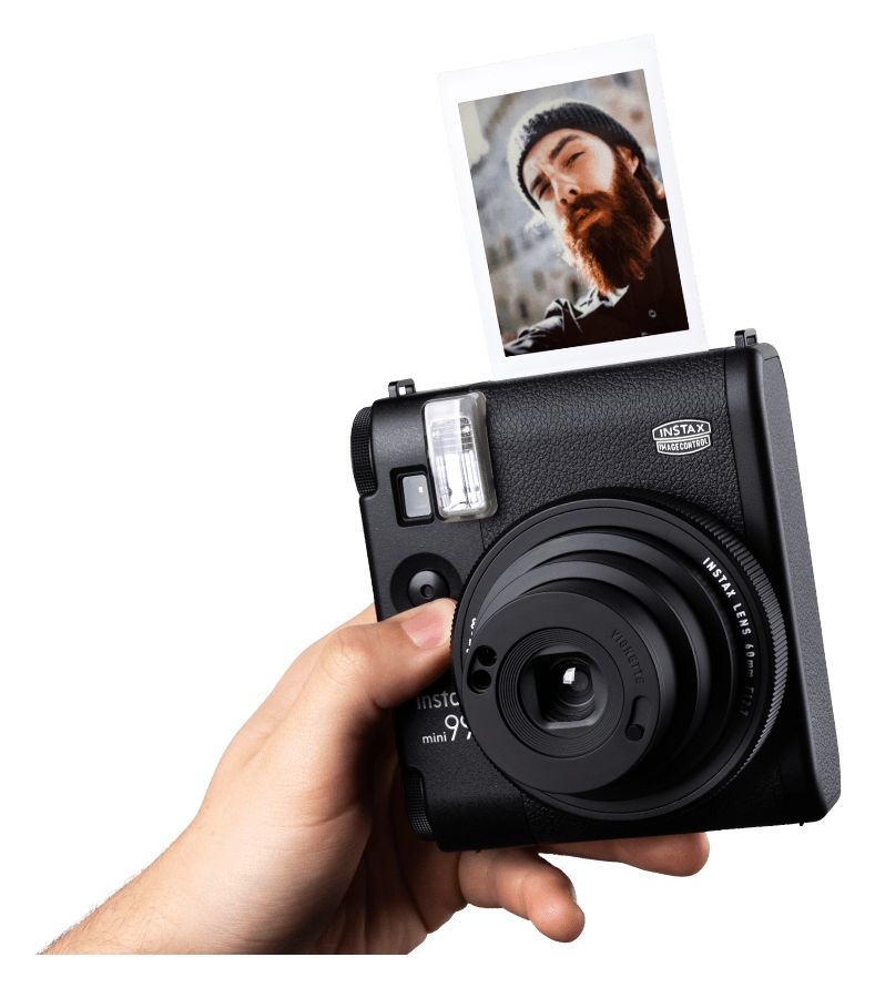 Instax Mini 99  62 x 46 mm Sofortbild Kamera  (Schwarz) 