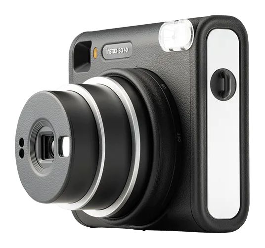 Instax Square SQ40  62 x 62 mm Sofortbild Kamera  (Schwarz) 