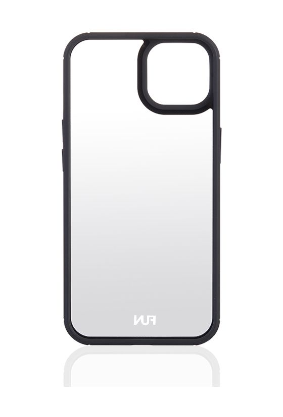 20688 Cover für Apple iPhone 15 (Schwarz, Transparent) 