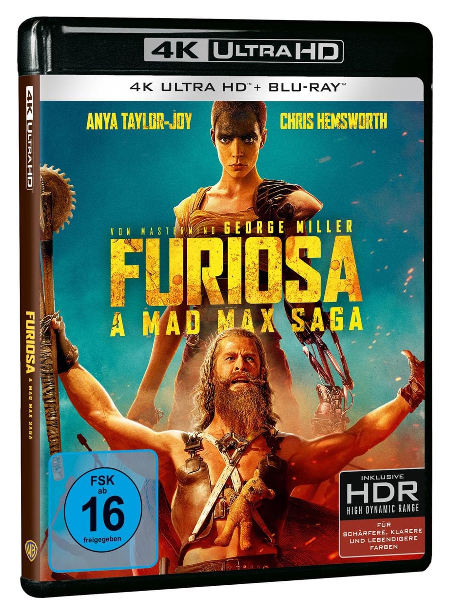 Furiosa: A Mad Max Saga (4K Ultra HD BLU-RAY + BLU-RAY) 
