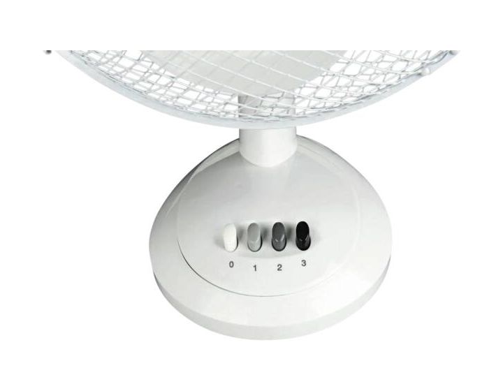 GALVEN12 Ventilator Tisch 45 dB  (Weiß) 