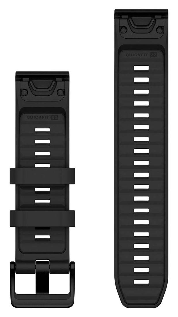 QuickFit Armband 22 mm Approach S60 S62 S70 D2 Delta D2 Mach 1 Descent G1 epix Gen 2 und Pro und weitere (Schwarz) 