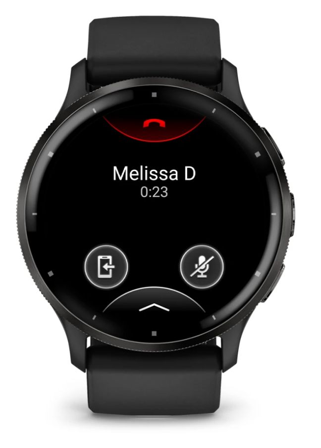 Venu 3 Digital 45 mm Smartwatch Rund  (Schwarz) 