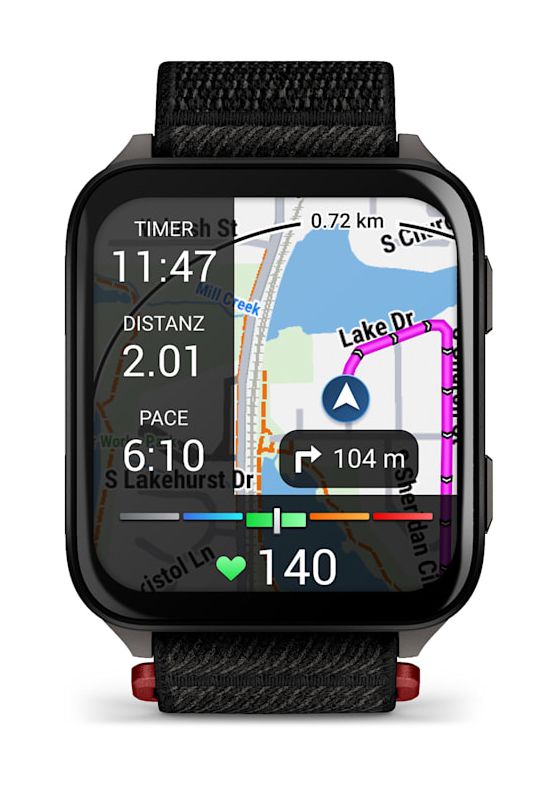 Venu X1 Digital Smartwatch Rechteckig 264 h  (Schwarz) 