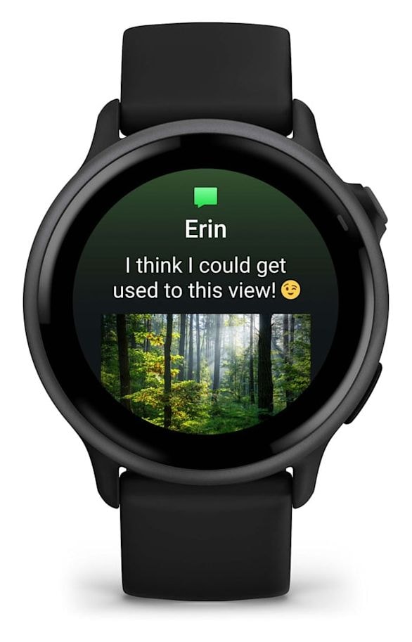 Vivoactive 6 42 mm  Smartwatch Rund 264 h  (Schwarz) 