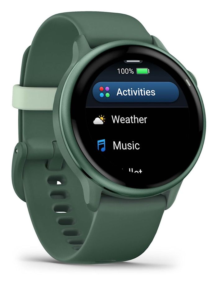 Vivoactive 6 42 mm  Smartwatch Rund 264 h  (Grün) 