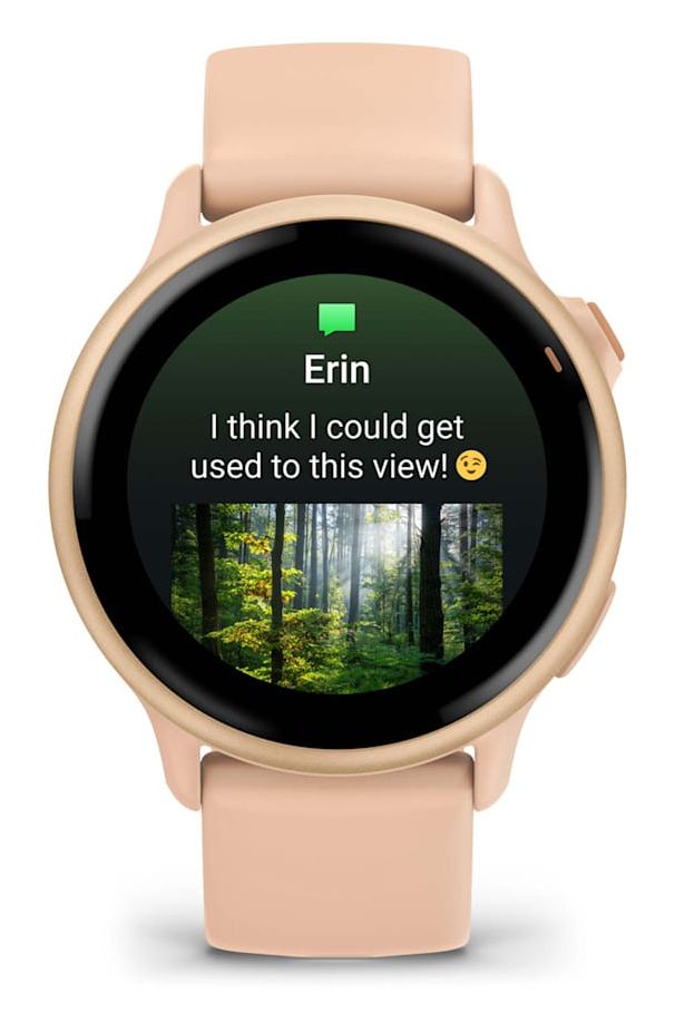 Vivoactive 6 42 mm  Smartwatch Rund 264 h  (Pink) 