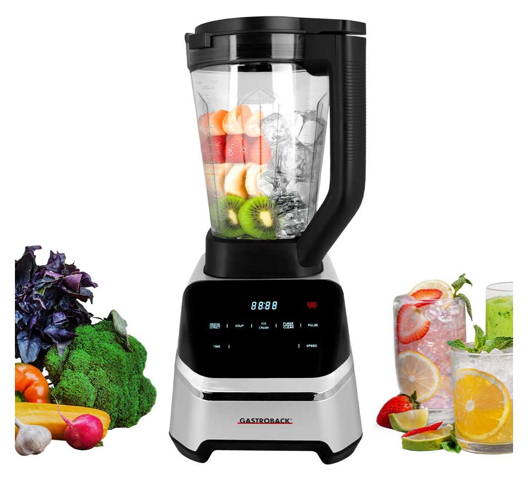 40987 Design Multi-Power 2 l Standmixer 2000 W  (Schwarz, Edelstahl) 