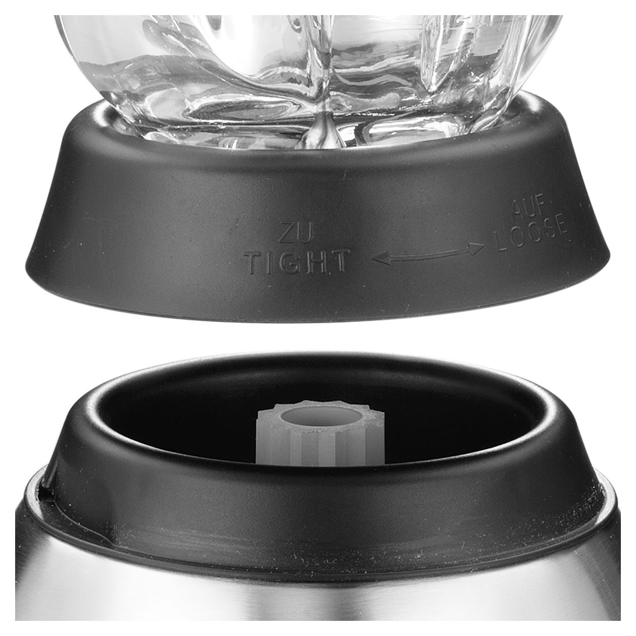 40999 Vital Mixer 1,5 l Standmixer 2 Geschwindigkeiten 850 W  (Schwarz, Edelstahl) 