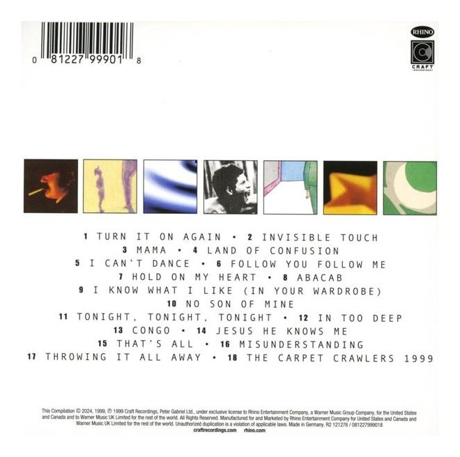 Genesis - Turn It On Again: The Hits 