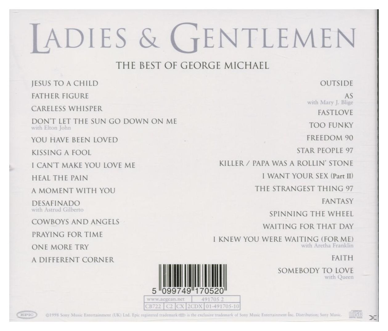 George Michael - Ladies & Gentlemen,The Best of George Michael 