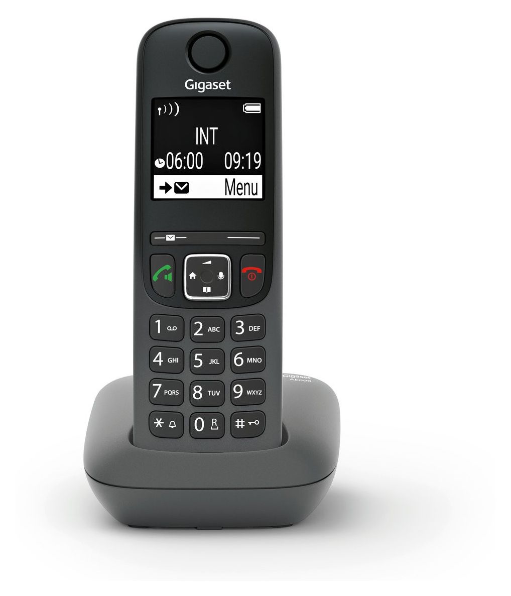 AE690 Duo Analoges/DECT-Telefon  (Anthrazit) 