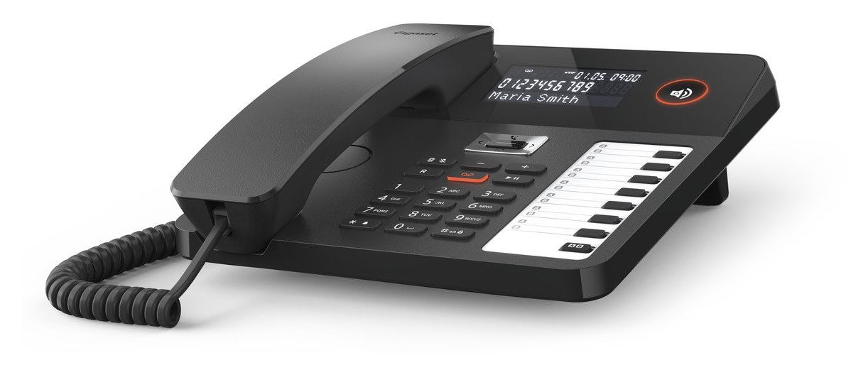 DESK 800A DECT-Telefon  (Schwarz) 