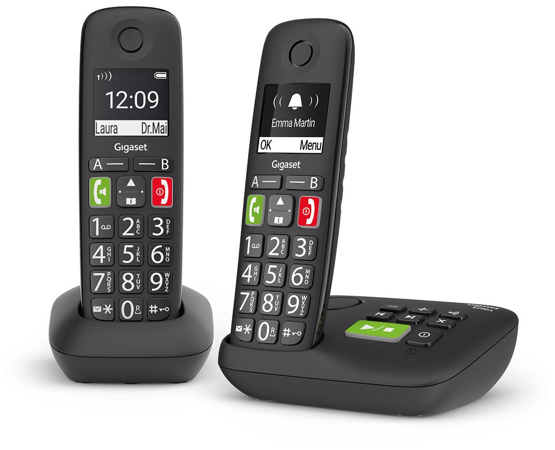 Gigaset E290A Duo Analoges/DECT-Telefon von expert Technomarkt