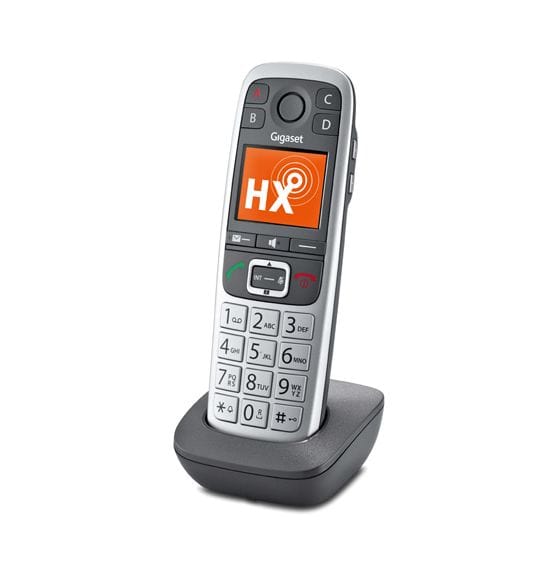 E560HX Analoges/DECT-Telefon  (Grau/Silber) 