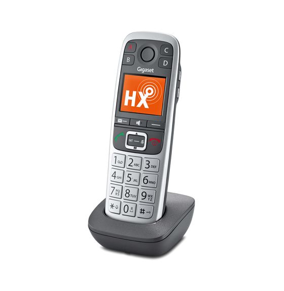 E560HX Großtastentelefon Analoges/DECT-Telefon  (Grau, Silber) 