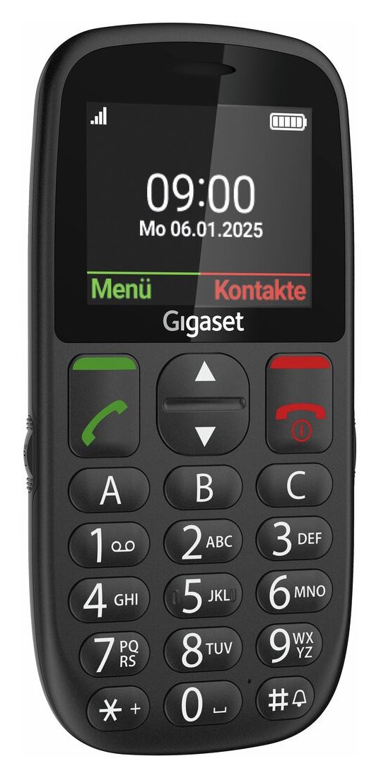GL395 2G Smartphone 5,59 cm (2.2 Zoll) 0,3 MP Single SIM  (Schwarz) 