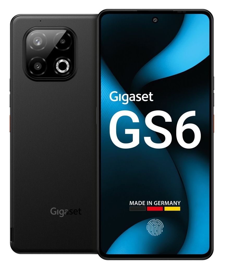 GS6 128 GB 5G Smartphone 16,9 cm (6.67 Zoll) Android 64 MP Dreifach Kamera Dual Sim WiFi 6E  (Schwarz) 