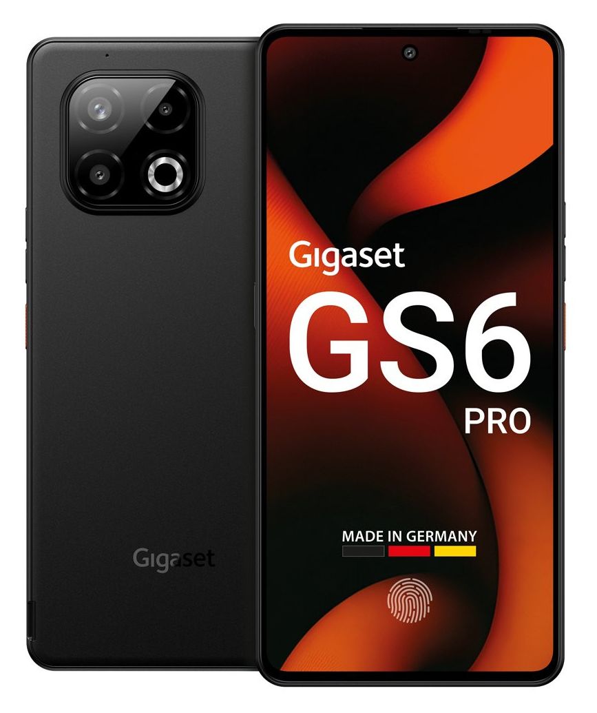 GS6 Pro 128 GB 5G Smartphone 16,9 cm (6.67 Zoll) Android 64 MP Dreifach Kamera Dual Sim WiFi 6E  (Schwarz) 