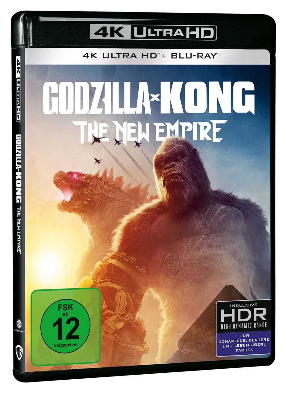 Godzilla x Kong: The New Empire (4K Ultra HD BLU-RAY + BLU-RAY) 