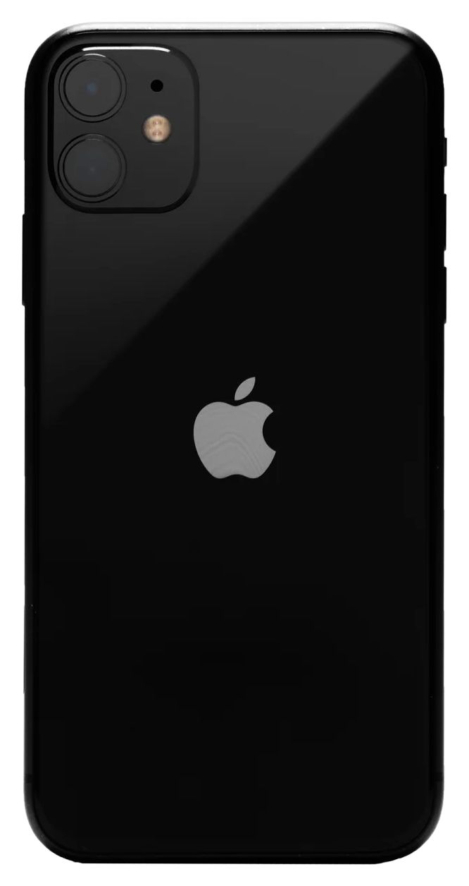Apple iPhone 11 refurbished 128 GB Smartphone 15,5 cm (6.1 Zoll) IOS 12 MP Dual Kamera  (Schwarz) 