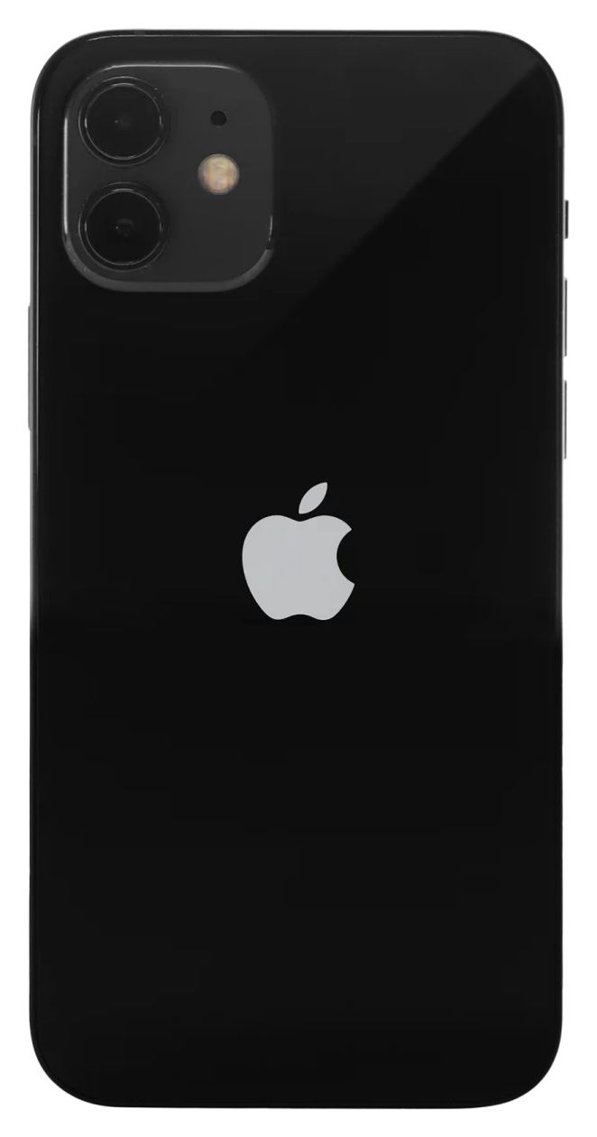 Apple iPhone 12 refurbished 64 GB 5G Smartphone 15,5 cm (6.1 Zoll) IOS 12 MP Dual Kamera Dual Sim  (Schwarz) 