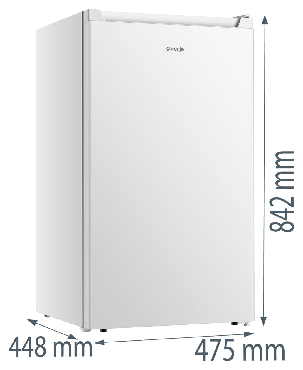 F39EPW4 61 l Gefrierschrank 156 kWh Jahr  (Weiß) 