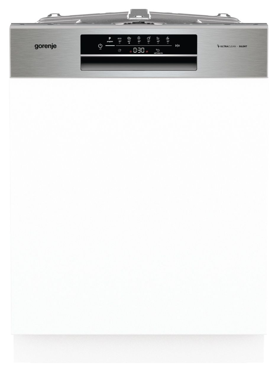 GI642E90X 60 cm Geschirrspüler teilintegriert (ohne Front) Leise 13 Maßgedecke aquaStop Funktion 