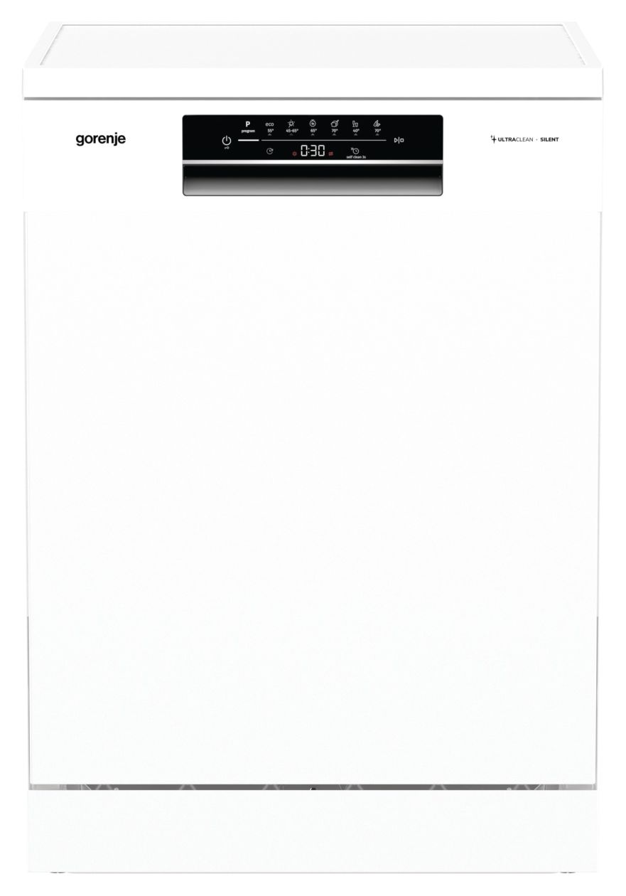 GS642D90W 60 cm Geschirrspüler freistehend Leise 14 Maßgedecke aquaStop Funktion Auto Open 