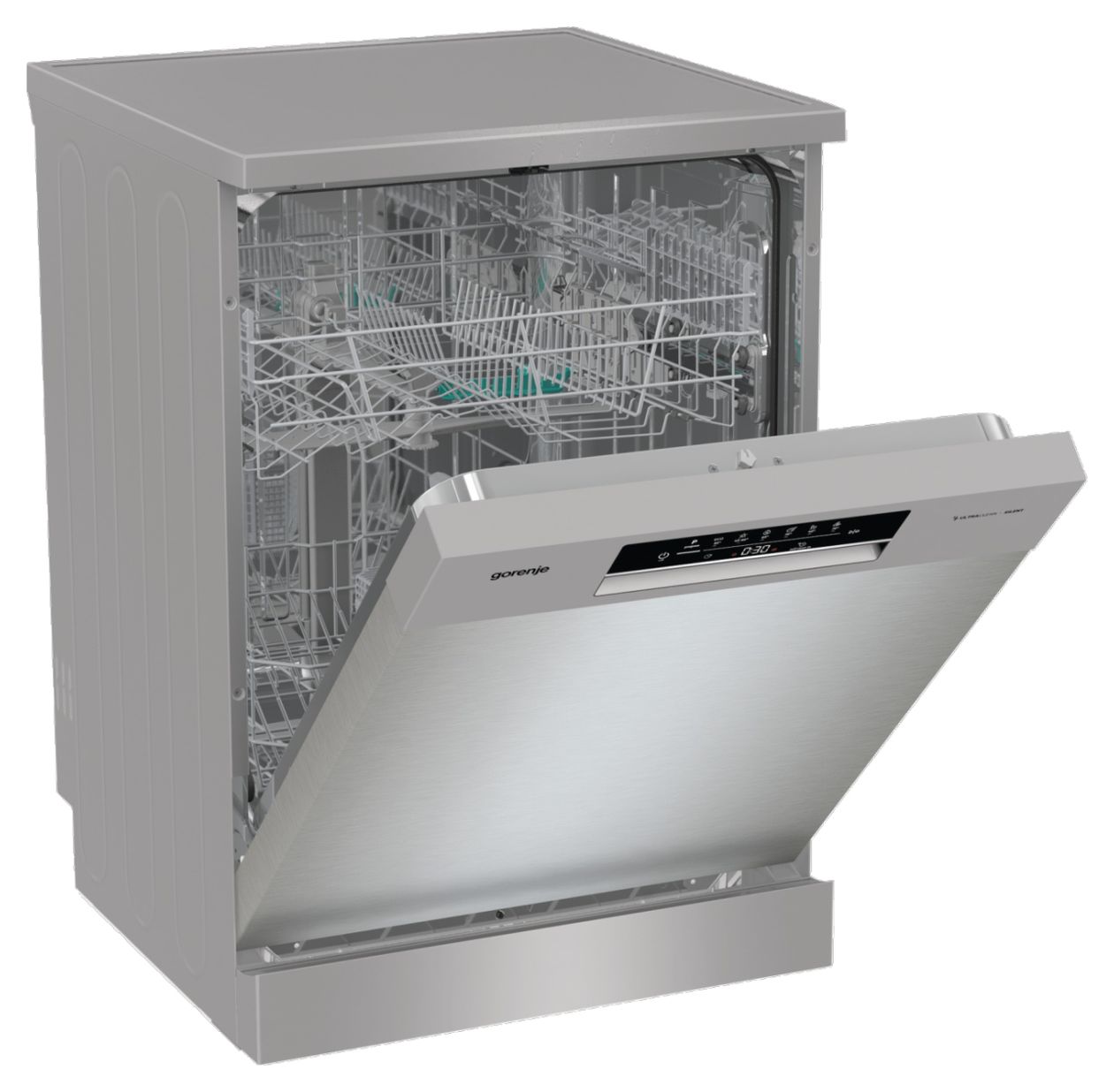 GS642D90X 60 cm Geschirrspüler freistehend Leise 14 Maßgedecke Auto Open 