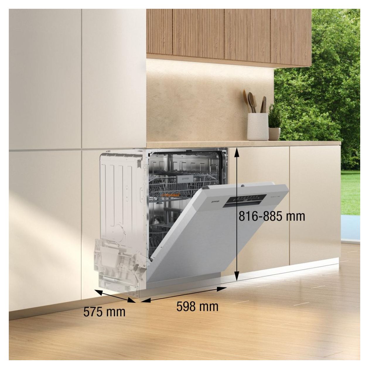 GU642C90X 60 cm Geschirrspüler unterbaufähig Leise 14 Maßgedecke aquaStop Funktion 